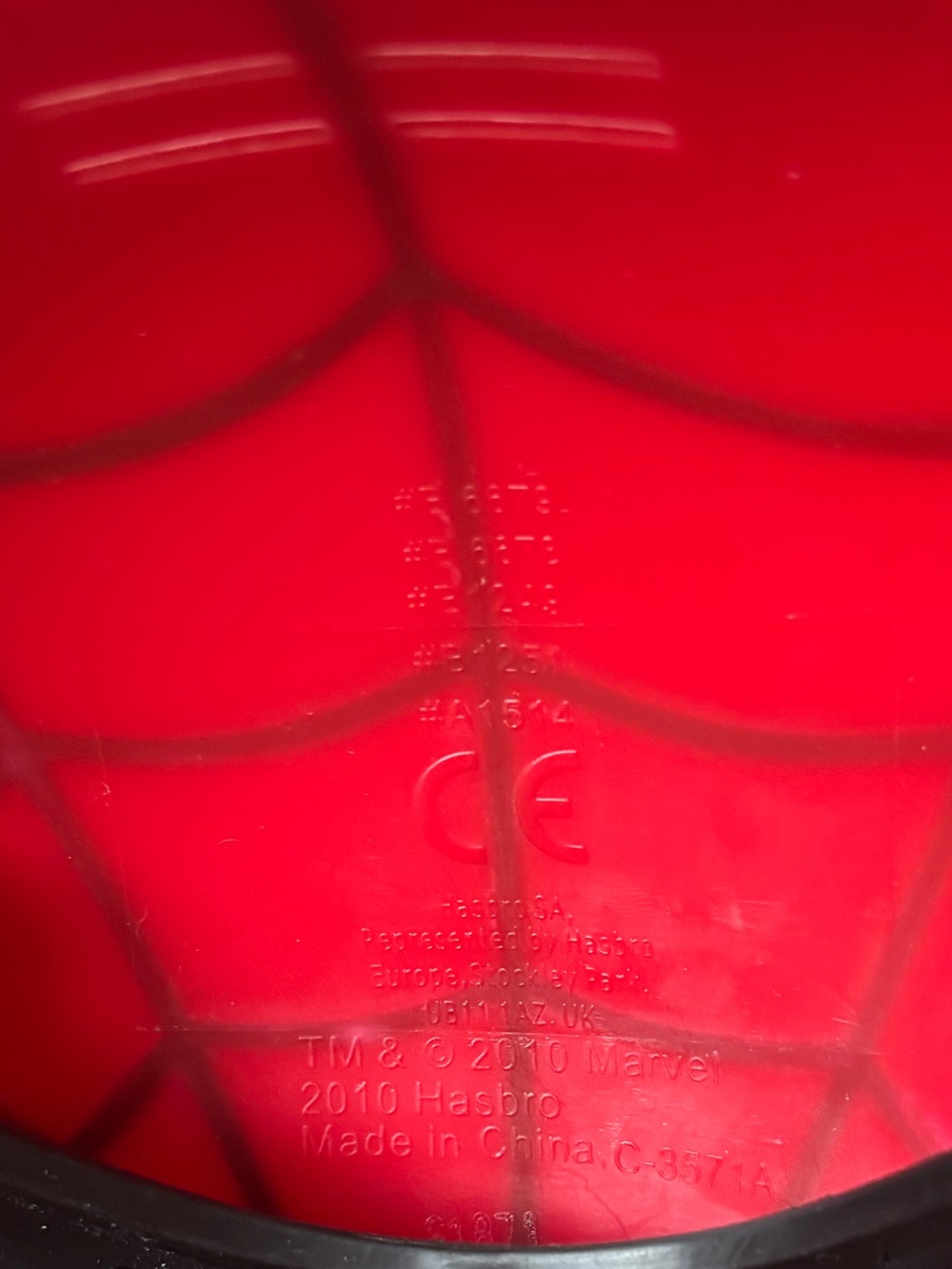 Marvel Hasbro Spider-Man Superhero Mask Adjustable Back Halloween Youth Kids - Picture 14 of 14